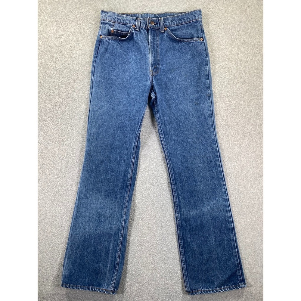 Vintage Levi's Men's 33x33 517 Bootcut Orange Tab 1982 Straight Leg Made in USA